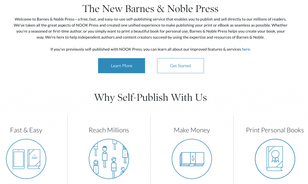nook ebook publishing